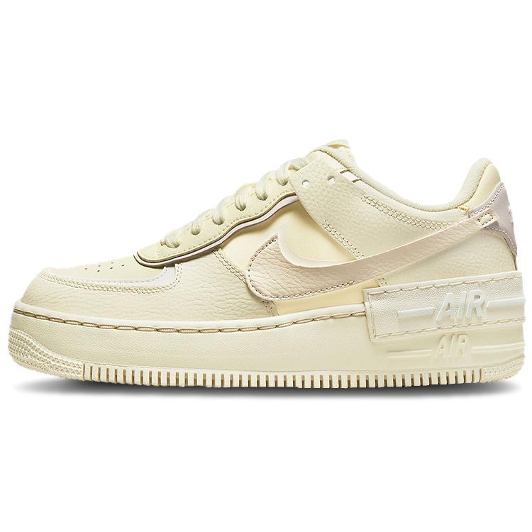 New Nike Air Force 1 Low Shadow Coconut Milk Women's CU8591-102