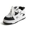 Kids Casual Sneakers Boys Girls Fall Soft Sole Mid-Top PU Shoes Breathable Rubber Outsole