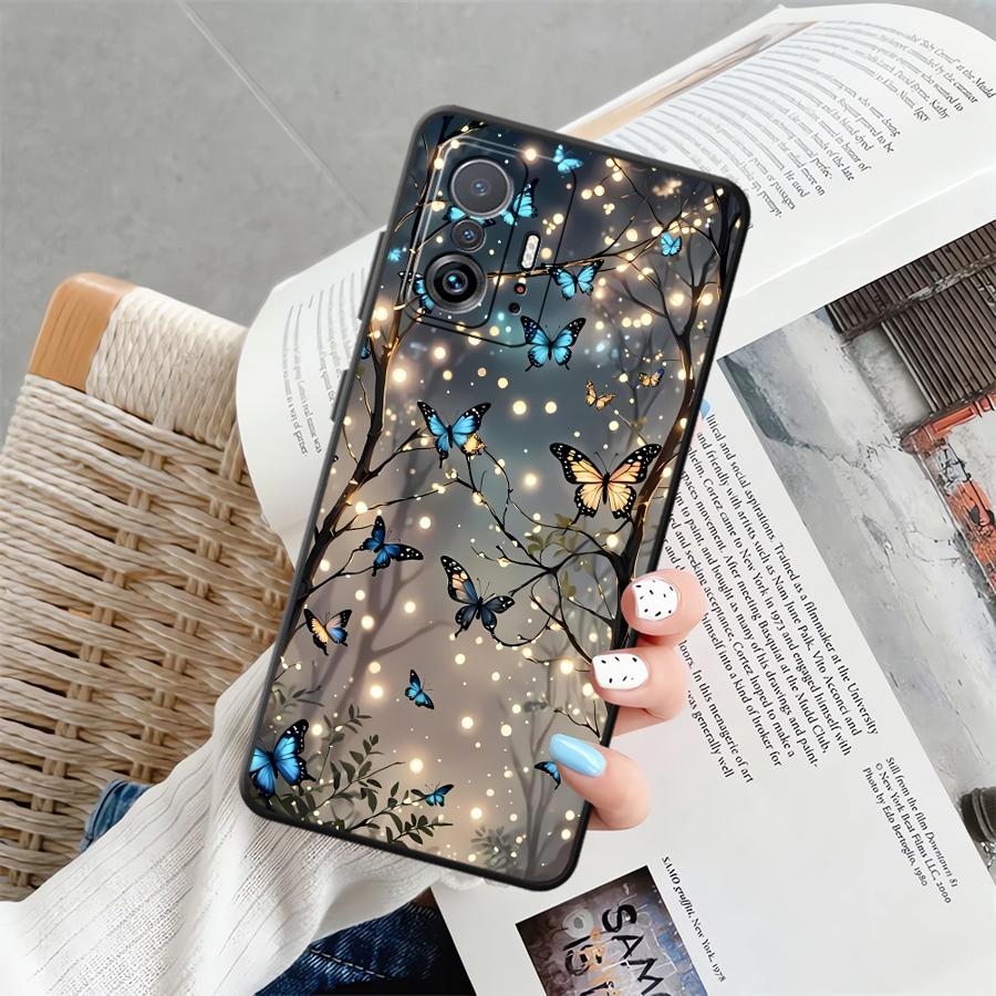 Dream Butterfly Funda Phone Cover Case for Xiaomi Mi 11 10T 12T Pro 13 Lite 12 12X 14 11T