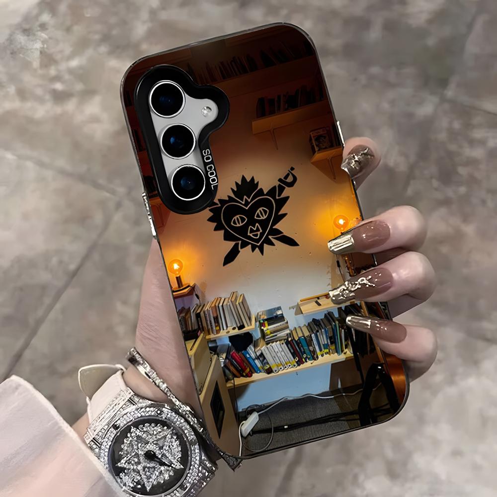 

Joker Out Band Phone Case For Samsung S25 Ultra S23 S22 S21 S20 Ultra Plus S24 Fe A54 A55 Color Silver Cover Samsung S20 Plus
