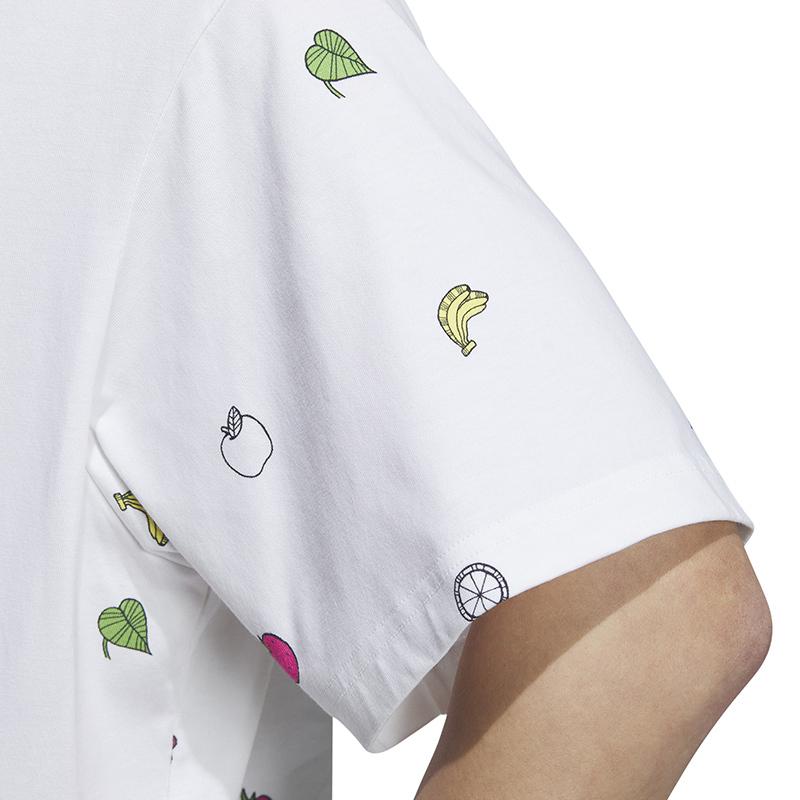 Adidas Neo Lotso Tee Cartoon Print Short Sleeve Sport T-Shirt SS23 Collaboration Men Tops White IP4024