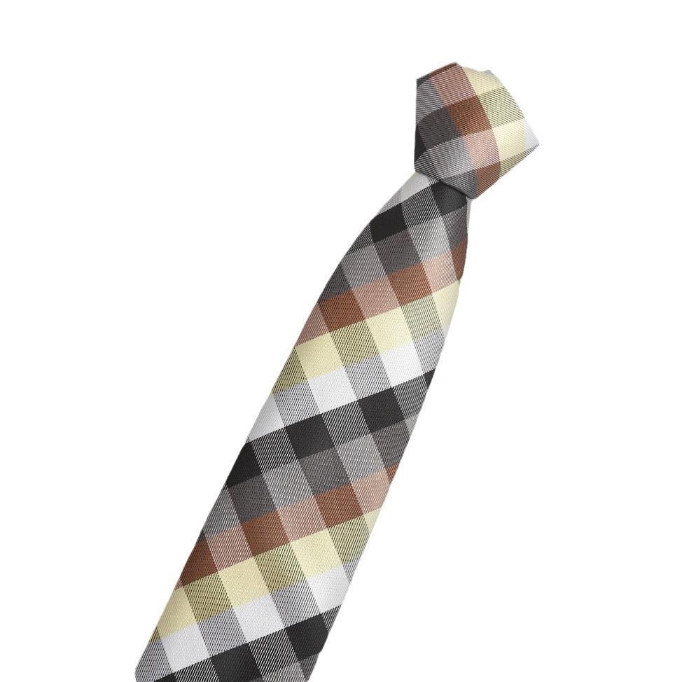 2025 New Men's 6cm Polyester Silk Business Casual Tie