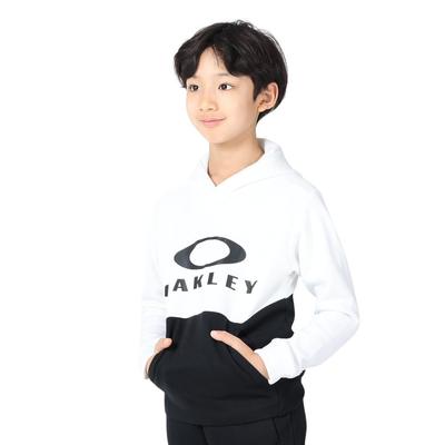 Hooded Sweatshirt ENHANCE WARM FLEECE HOODIE YTR WHITE XS Size [Oakley] 6.0 (Japanese S)