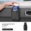 Car Door Hanging Cup Holder Waterproof Leatherette Multif Drink Storage Organizer for Keys Phone Wallet Car Accessories