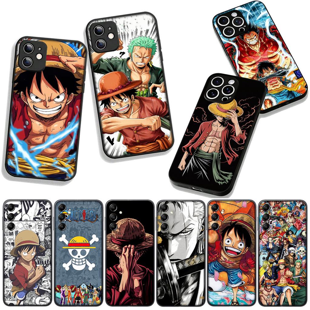 Luffy One Sanji Piece Roronoa Zoro for Samsung Galaxy A36 A17 A26 A07 A35 A54 A53 A13 A33 A34 S8 S9 S20 S21 FE S10 Plus Case