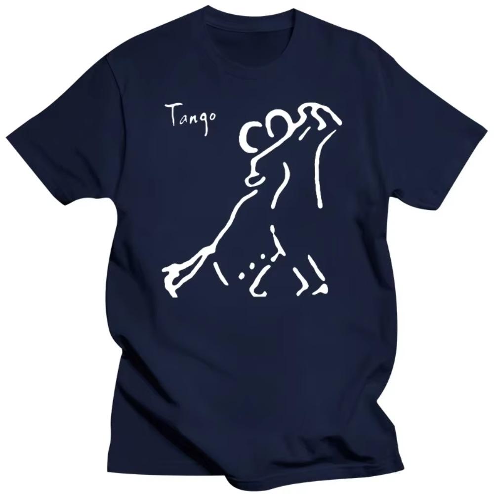 Novelty Dance Cool Art Tango Dancers T Shirts Graphic Cotton Streetwear Short Sleeve Birthday Gifts Summer Style T-shirt Men