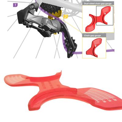 Bicycles Rear Derailleur Chain Gap Adjustment Gauge Tool Bike Derailleur Adjustment Tools Bike Install Chain Gap Tool