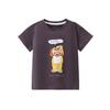 Jungen T-Shirt Halbarm Kinder Kurzarm Cartoon Bär Reine Baumwolle Baby Kinder Sommerkleidung