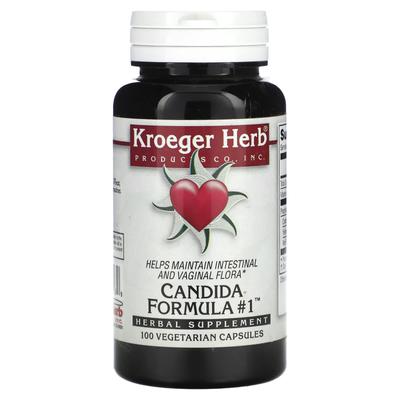 Candida Formula #1, 100 Vegetable Capsules