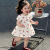 Girls' Summer Dress Children'S Dress Stylish Princess Dress For Girls Summer Thin Floral Dress For Babies Pure Cotton For Girls