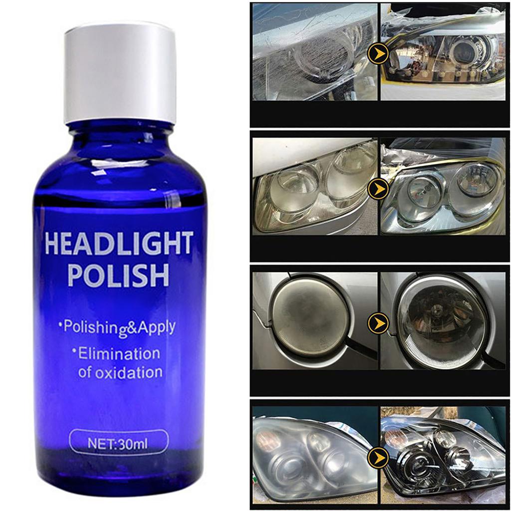 Buy 30ml Car Headlight Renewer Polish Restoration Liquid Scratch Remover Cleaner at affordable