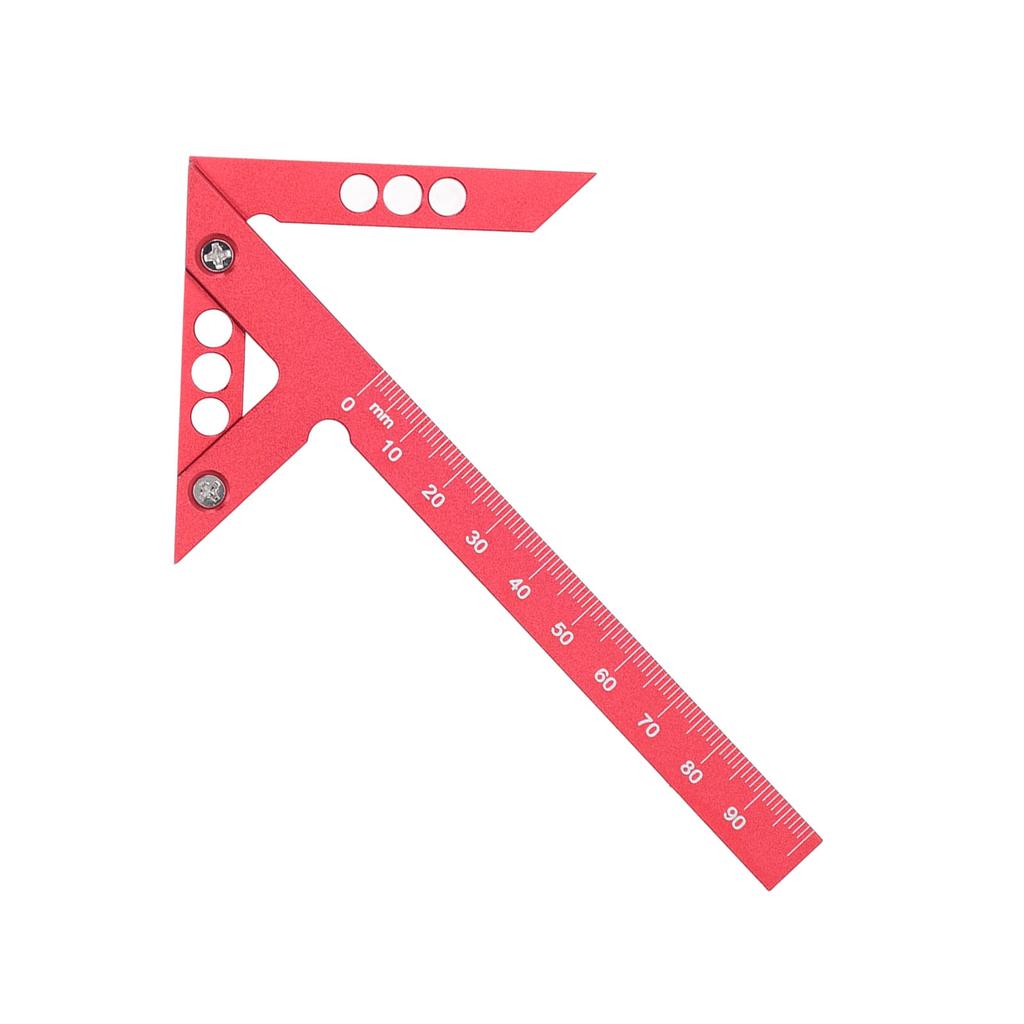 Center Line Scriber Aluminum Alloy Center Finder 45 Degree Angle Scribing Gauge Woodworking Marking Tool