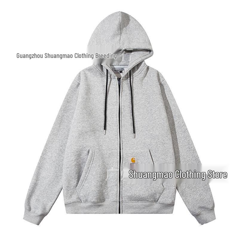 Carhartt Europe Kaha Classic Bestickter Lockerer Unisex Fleece Hoodie