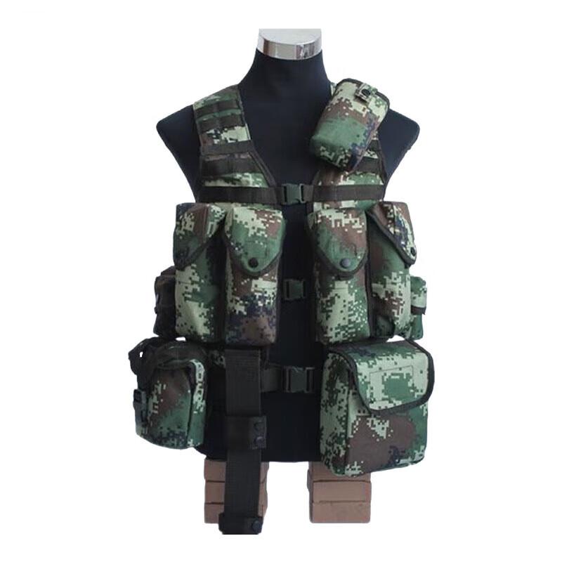 Outdoor Training Camouflage Vest Set