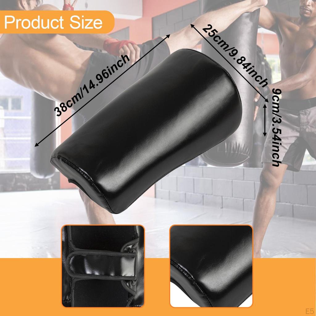 Leg Kick Pad Kickboxing Shin Guard Adjustable Martials Arts Equipment for Punching