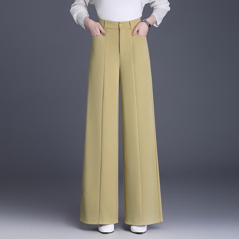 2026 Spring/Summer Women's Loose Wide-Leg Straight Pants