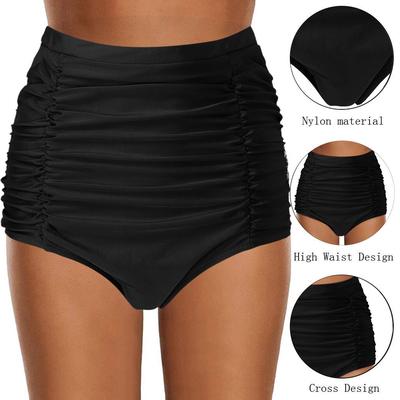 Women High Waisted Bikini Swim Pants Shorts Bottom Swimsuit Swimwear Bathing