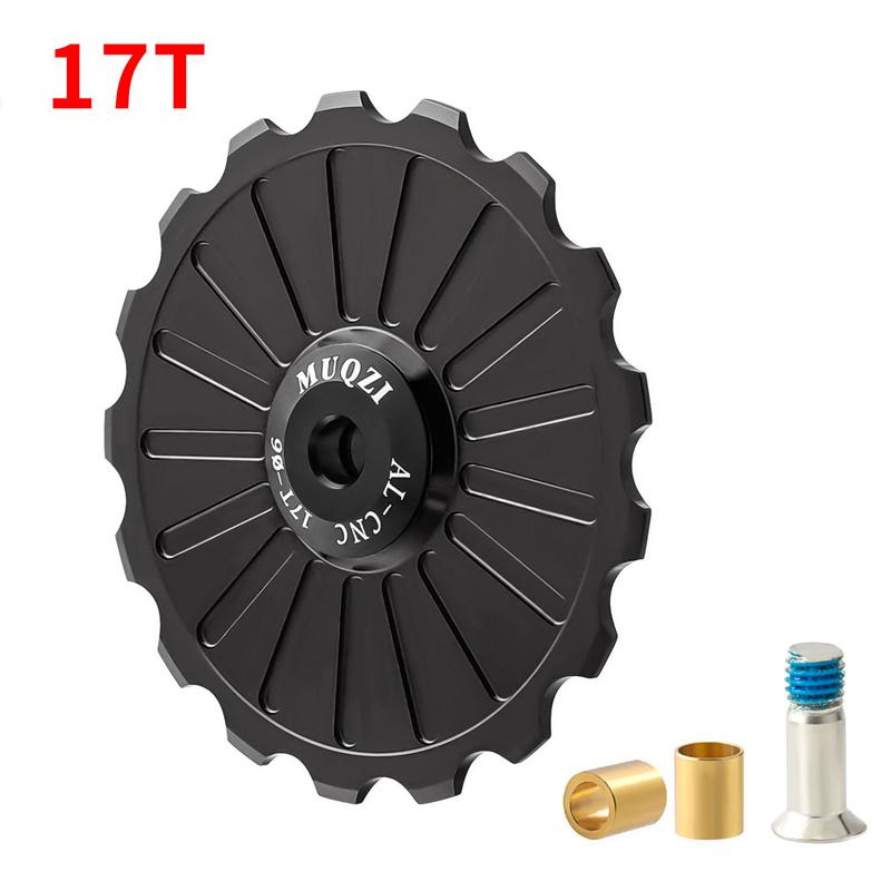 MUQZI 11/12/13/14/15/16/17T Rear Derailleur Jockey Wheel Ceramic Bearing Pulley Guide Wheel For 7/8/9/10/11 Speed