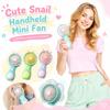 Portable Mini Handheld Fan USB Rechargeable Small Personal Cooling Device with Compact Design and Adjustable Speed for Indoor Outdoor Use
