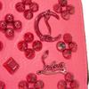 Used 9605 Panettone Coin Purse 3175223 7943 Logo Metal Zip Around Wallet with Spike Studs Pink Women's from Japan