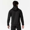 Mizuno Sweat Training 32JCB760 N-XT Hoodie, Fleece-Lined, Warm, Wear, Black,