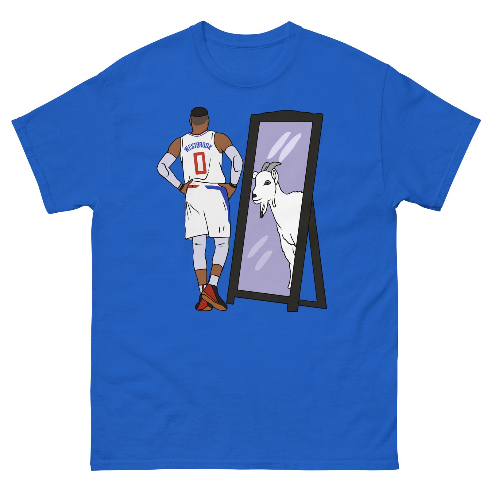 Russell Westbrook Mirror GOAT Clippers T-shirt XL
