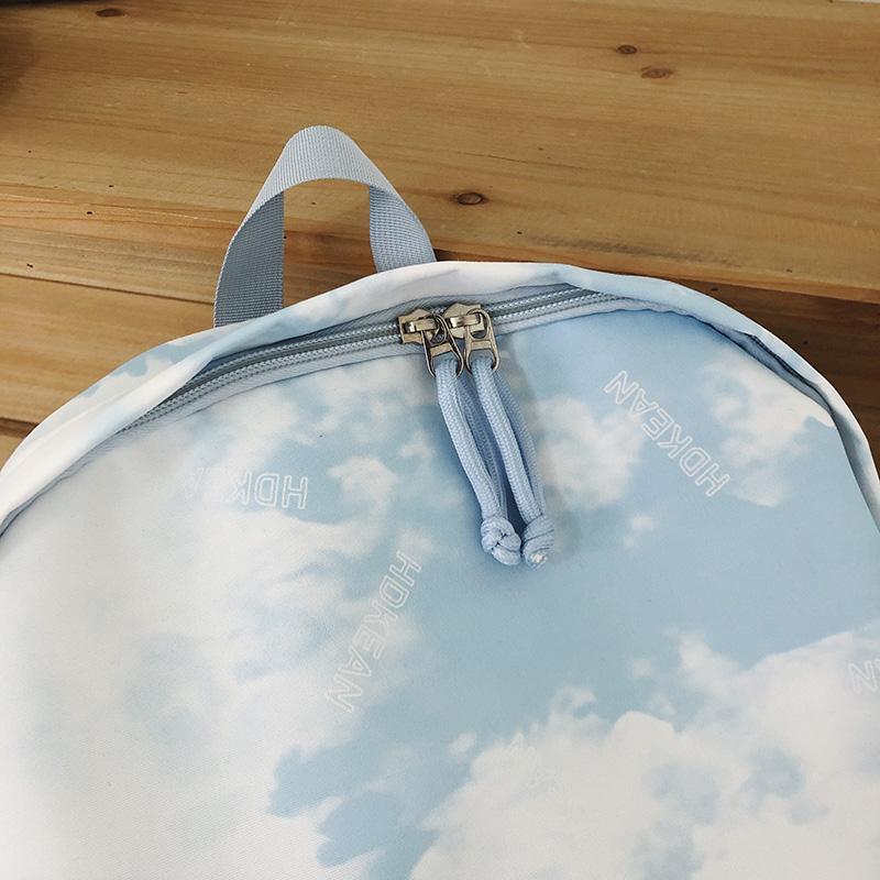 Tie-Dye-Druck Studenten-Schultasche Große Kapazität Damen-Rucksack