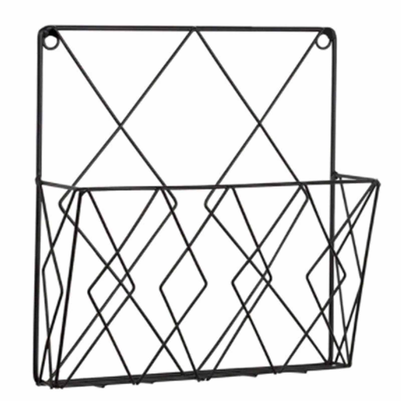 

Wall-Mounted Storage Rack – Home Decoration Organizer for Magazines, Newspapers & Accessories, Stylish Wall Shelf One Size