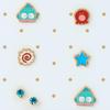 Sanrio Pearls Earrings 7-Piece Set Hangyodon 923443