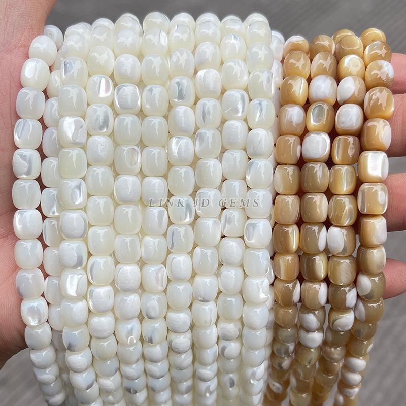Jingde Jewelry Natural Horse Hoof Snail Shell Beads - Barrel & Loose Beads for DIY Jewelry Accessories