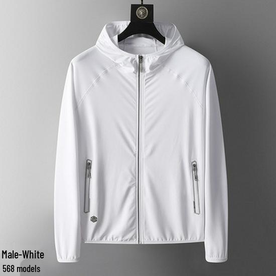 Summer UPF50+ Ice Silk Sun Protection Breathable Windbreaker for Men & Women