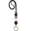 Nurse Necklace Silicone Beaded Lanyard Anti-Lose Teacher Lanyards ID Badges Lanyard  Great Gift
