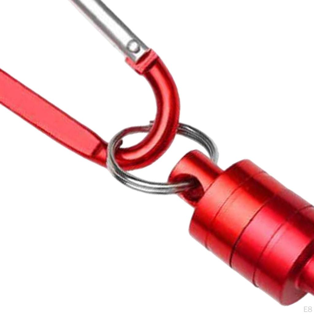 Carabiner Clip Metal Net Release Holder for Hammocks Climbing Swing Blue