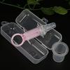 Seringue transparente pour bébé, distributeur de compte-gouttes de médicaments, distributeur d'eau et de lait