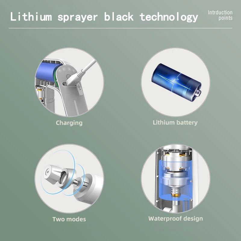 Goede-2,5L Elektrische Plantenspuitfles Automatische Besproeier USB Elektrische Desinfecterende Spuitmachine Handmatige Watergeefmachine