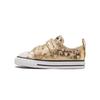All Star 2V Toddler Low Top Shoes Gold Star Print 772477C