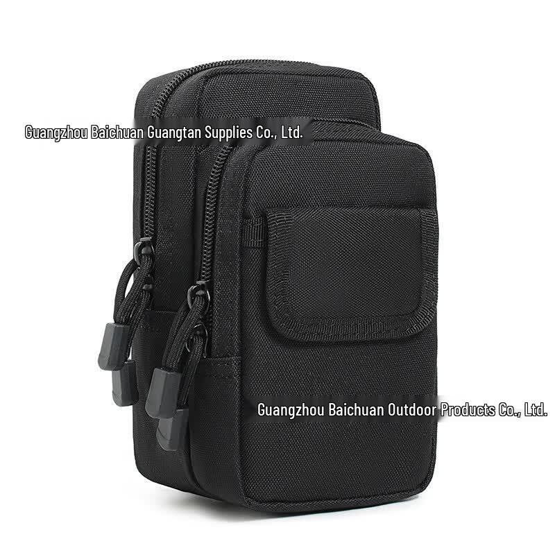 DCLOUD Tactical Multi-Pocket Waist Pack чёрный