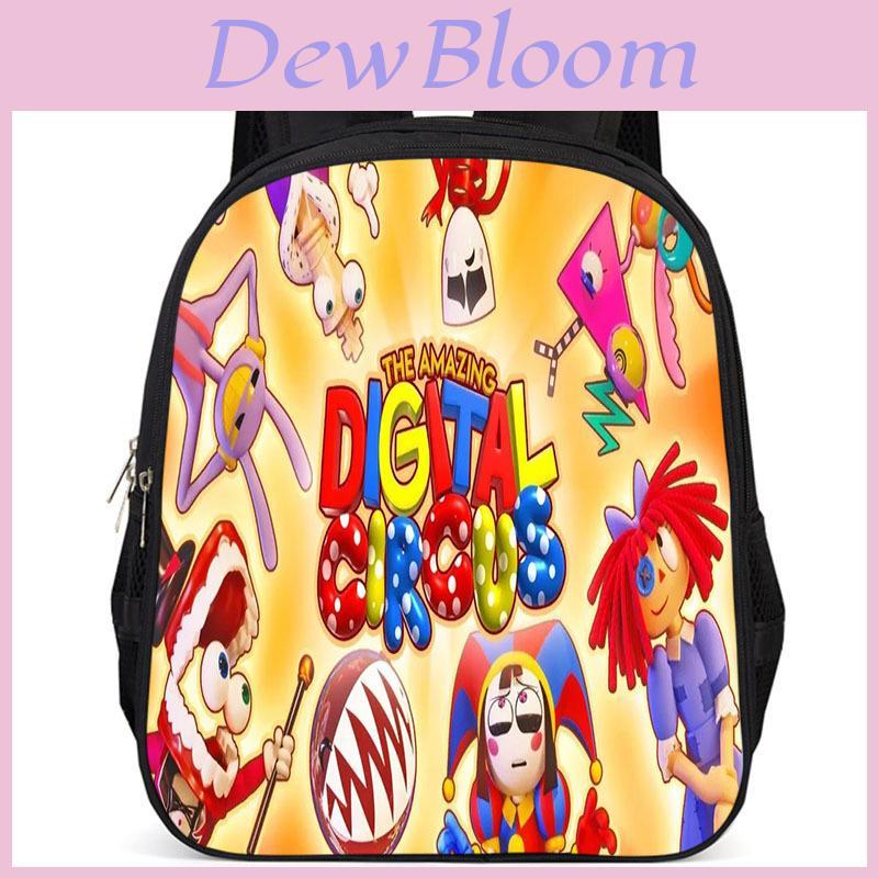 Spacious The Amazing Digital Circus 15 Inch Backpack Trendy Unisex School Bag