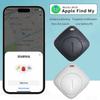 Aiyato GPS Tracker Bluetooth Works with Find My APP Global Positioning Finder Smart Anti-lost Alarm Reminder Positioner For IOS