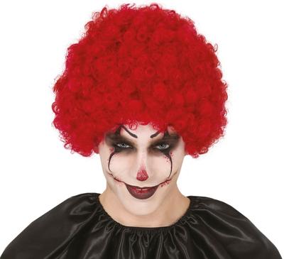 Clown Wig Red Afro Curly Locks Costume