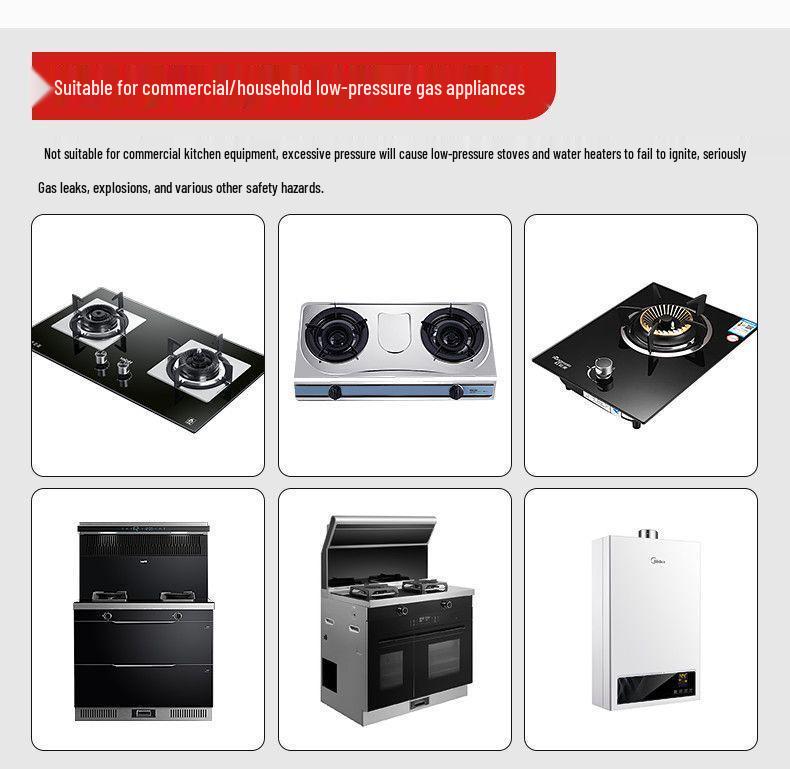 0.6L Gas Pressure Reducing Valve - Explosion-Proof, Leak-Proof, Self-Cutting, Thickened Household LPG Tank Model