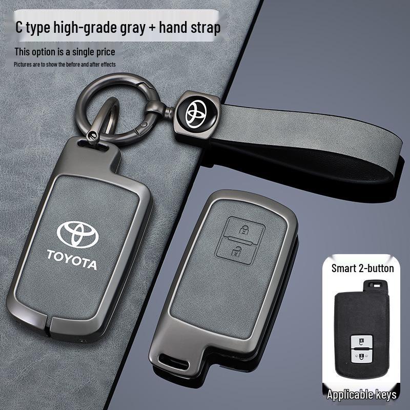 Key Case for 7th Gen Camry, 16-17 Model Land Cruiser, and 17 Model Land Cruiser 4000