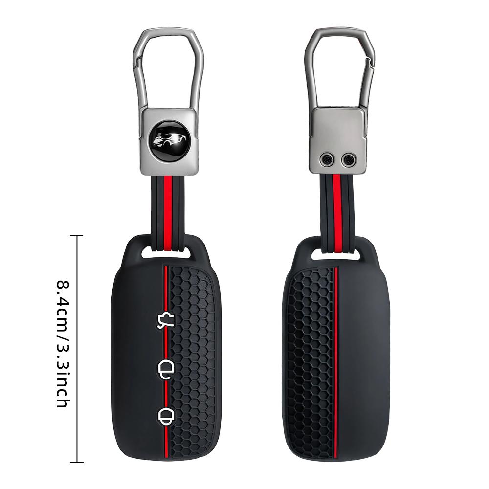 Silicone Car Fob Key Cover Case Set for Geely Galaxy L7 2023 L6 MAX 1.5T Plus AIR PRO Remote KeyChain Shell Holder Accessories