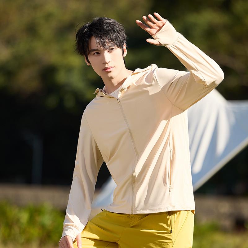 

Унисекс Легкий Защита от УФ-лучей UPF50+ Топ Ледяная кожа—Дышащая Летняя Одежда для Велоспорта и Бега 5XL