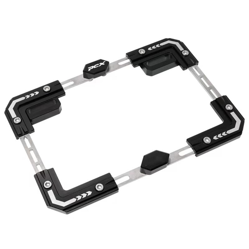 For Honda PCX 125 150 160 Adv 150 160 350 ADV150 Adv350 -2023 Motorcycle License Plate Number License Frame Holder