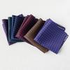 British Retro Floral Pocket Square: Men's Business Suit Handkerchief In Korean Style Formal Wear Accessory