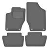 Dywaniki samochodowe welurowe grafitowe: Peugeot 308 I hatchback, kombi, SW (2007-2013)