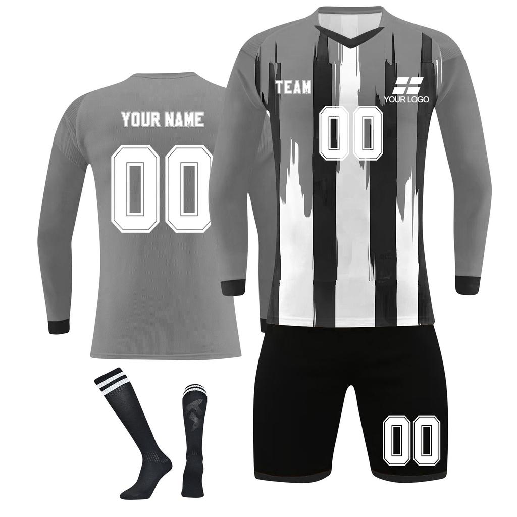 Kişiselleştirilmiş Gömlek Seti Erkek Kız İsim Numarası ile Özel Futbol Formaları Erkek Eğitim Takım Elbise