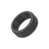8MM Mens Spinner Ring Noiseless Titanium Steel Cool Anxiety Ring for Anxiety Stress Relieving Black No. 8 57mm   2.2in