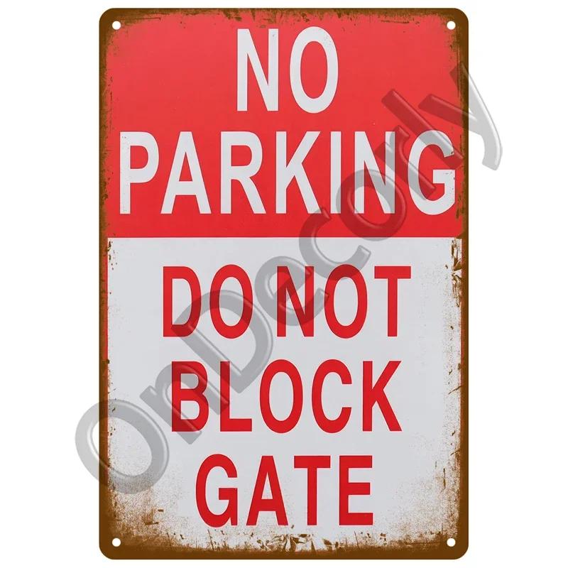 Retro Metal Warning Sign  Vintage Tin Wall Decor for Home Room Bar Garage Cafe Club Man Cave Pub  Mural Plate Poster Art